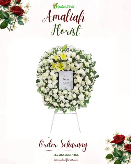 Krans Bunga Duka Kibang Tri Jaya